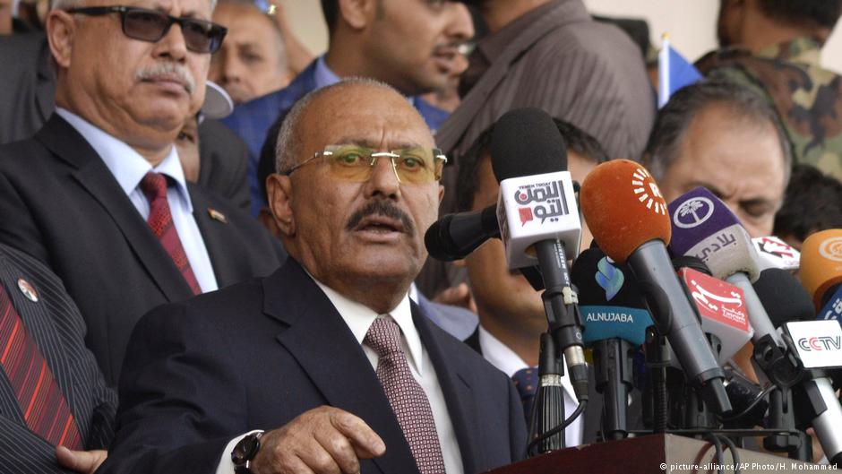  الرئيس اليمني السابق علي عبد الله صالح 