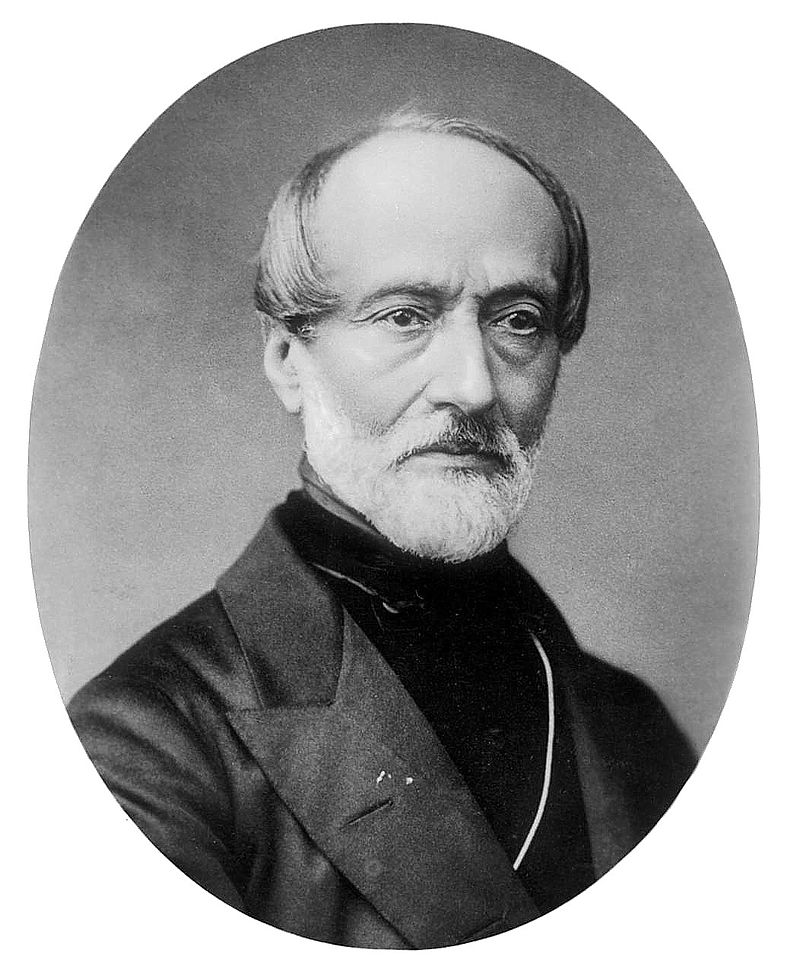 Der italienische Freiheitskämpfer und Vordenker Mazzini; Foto: wikipedia