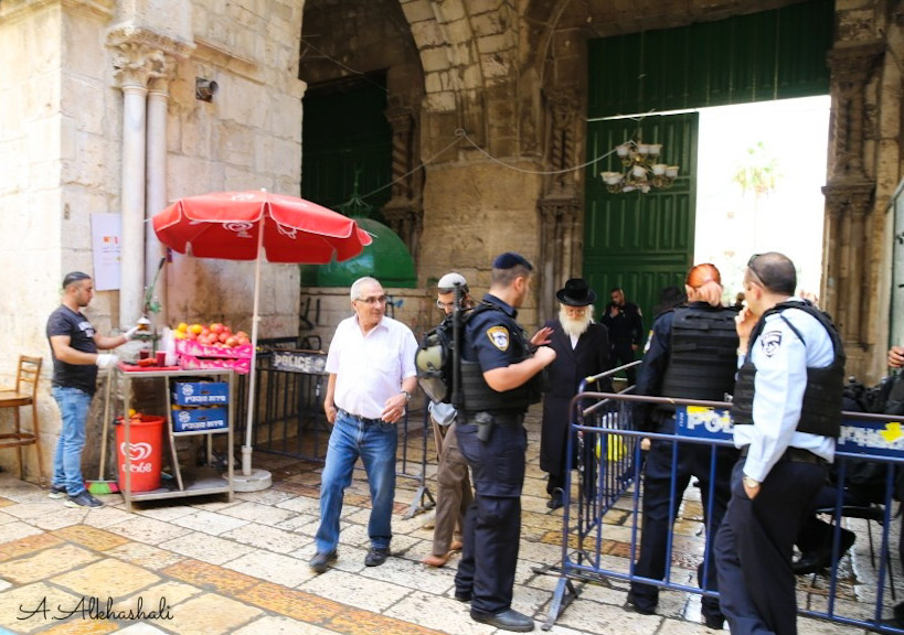 القدس...حيث تنطق الحجارة وتصمت الشفاه. الصورة: عباس الخشالي