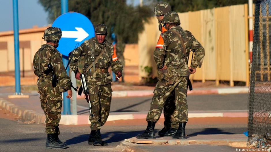 Algerische Sicherheitskräfte; Foto: picture-alliance/landov