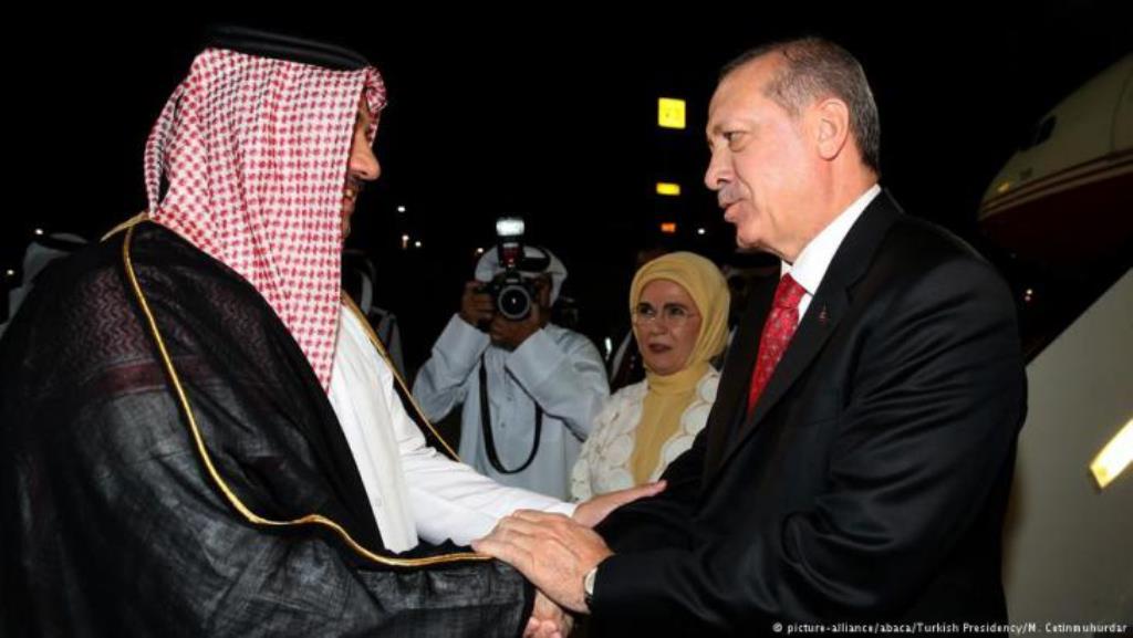 Der türkische Präsident Erdogan besucht Doha am 4.11.2017. 