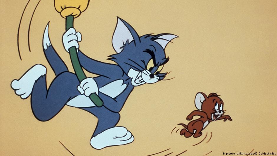 Cartoon-Ausschnitt Zeichentrickfilm "Tom und Jerry"