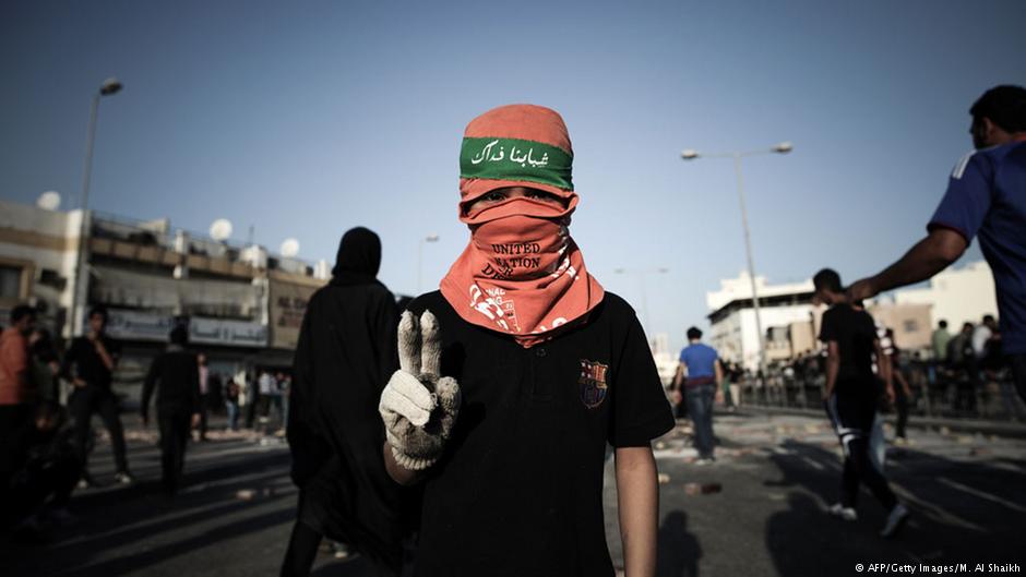 Arabischer Frühling in Bahrain: Demonstrationen am 16.02.2013 in Daih, westlich von Manama; Foto: AFP/Getty Images