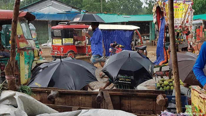 Bangladesch: Flüchtlingslager Kutuopalong; Foto: DW/A. Marshall