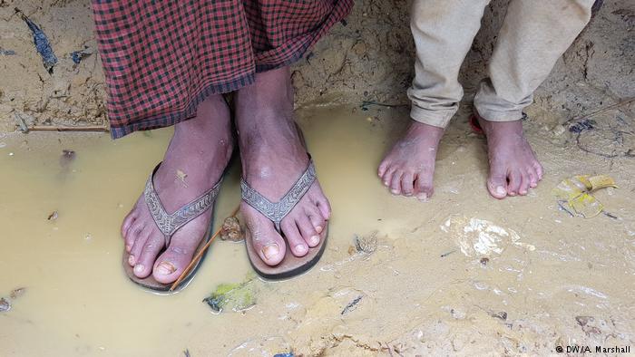 Bangladesch: Flüchtlingslager Kutuopalong; Foto: DW/A. Marshall