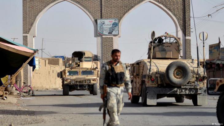 Government troops re-take the East Afghan town of Ghazni on 12 August 2018 (photo: Reuters)