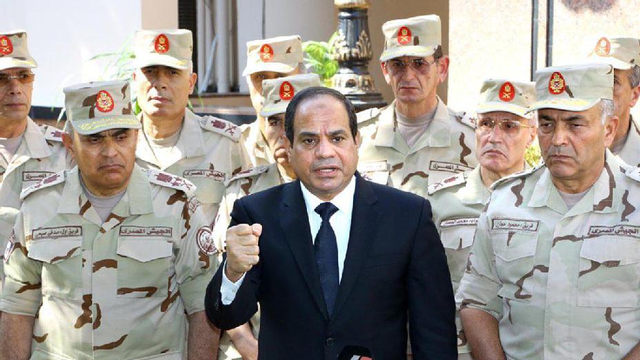 Ägyptens Staatschef Abdel Fattah al-Sisi; Foto: AFP
