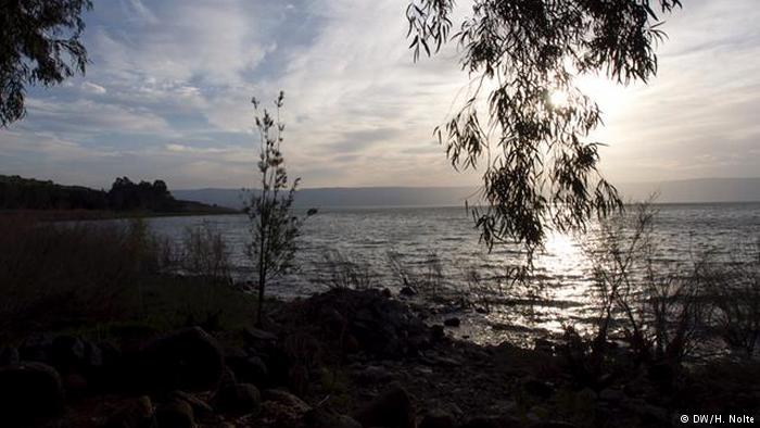 Sea of Galilee in Israel (photo: DW/H. Nolte)
