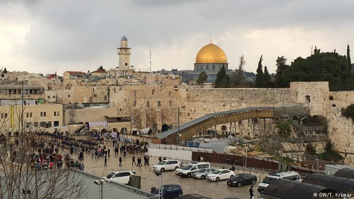 The Temple Mount in Jerusalem (photo: DW/T. Kramer)
