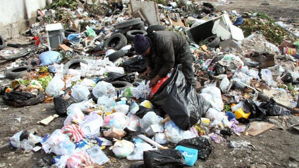 Müllsammler in Tunesien, Foto: DW 