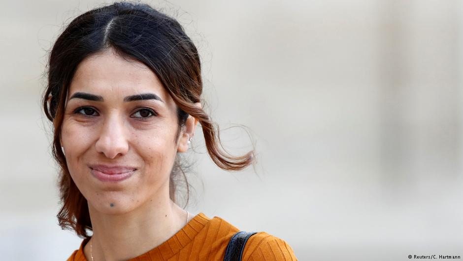 تنتمي نادية مراد إلى أقلية الإيزيديين الدينية في شمال العراق. Reuters/C.Hartmann