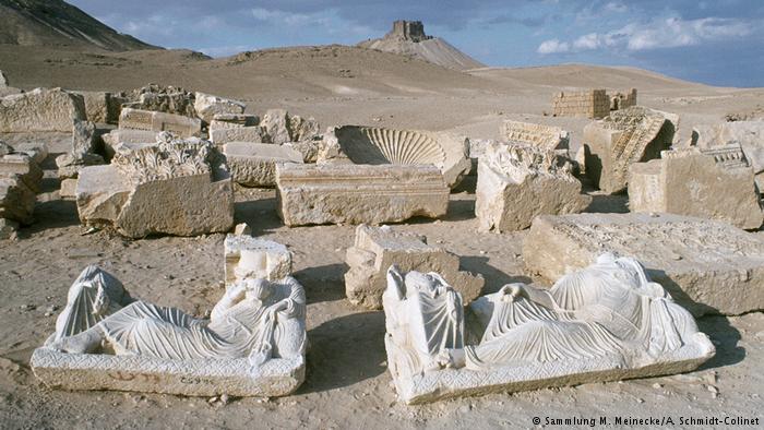 Die Ausgrabungen in der antiken Oasenstadt Palmyra gehören zum UNESCO-Weltkulturerbe. Foto: Sammlung M. Meinke/A. Schmidt Colinet