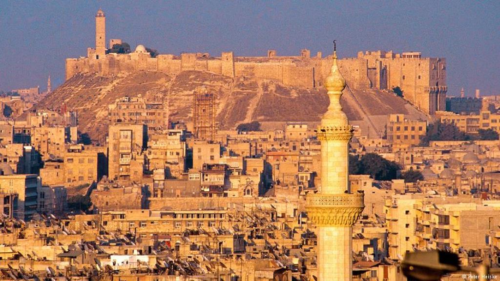 Blick über die damalige Altstadt von Aleppo, fotografiert 2001 Foto: Peter Heiske