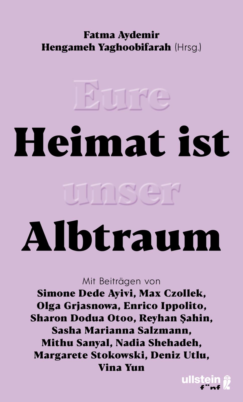 Buchcover "Eure Heimat ist unser Albtraum" im Ullstein-Verlag