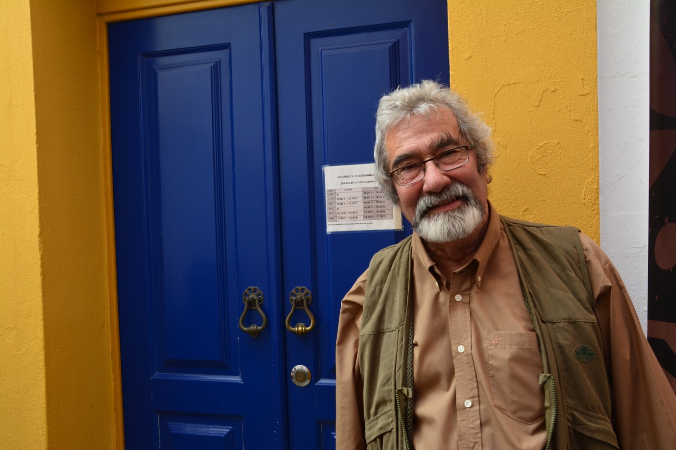 Portuguese archaeologist and founder of the Archaeological Field of Mertola, Claudio Torres (photo: Marta Vidal)