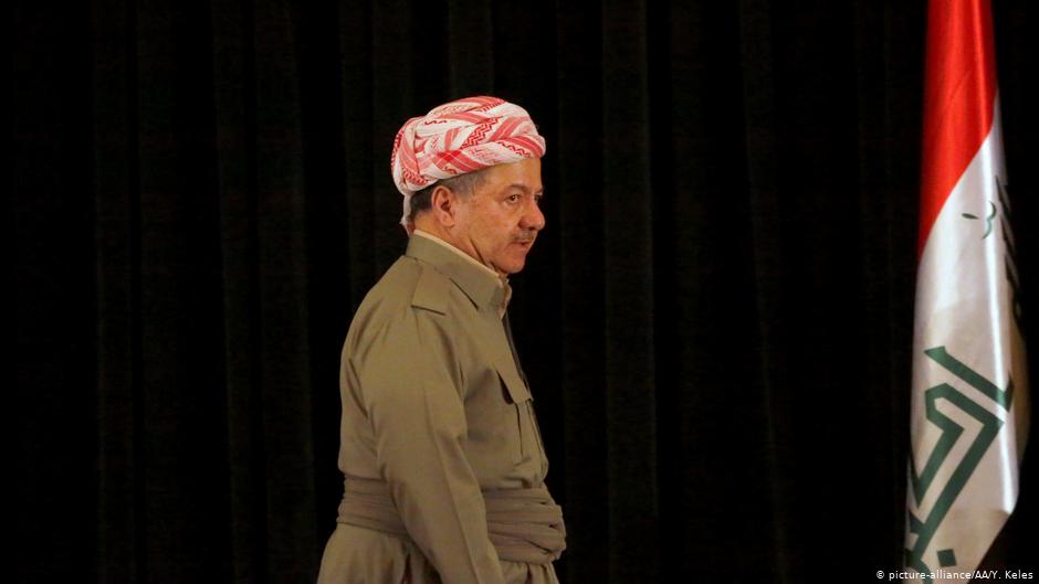 مسعود البرزاني - الرئيس السابق لإقليم كردستان المتمتع بالحكم الذاتي في شمال العراق. Foto: picture-alliance/AA