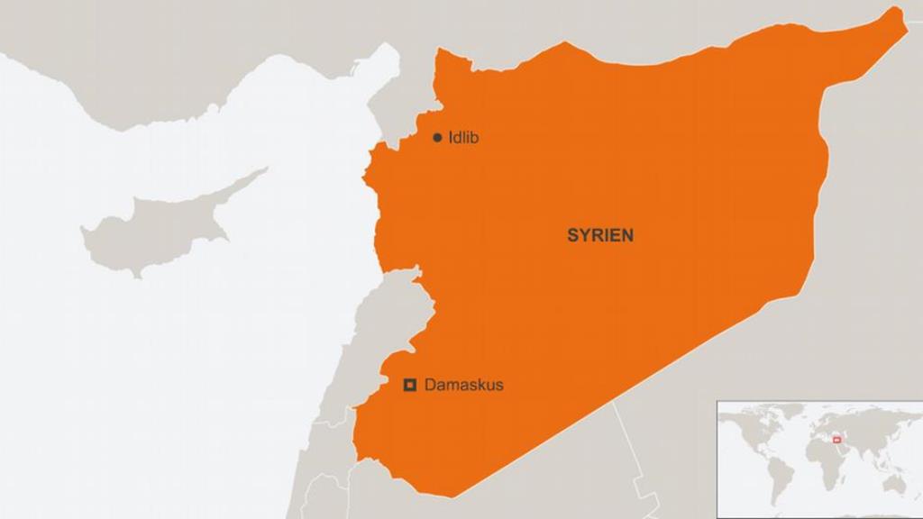 Die Provinz Idlib grenzt direkt an die Türkei. Foto: DW 