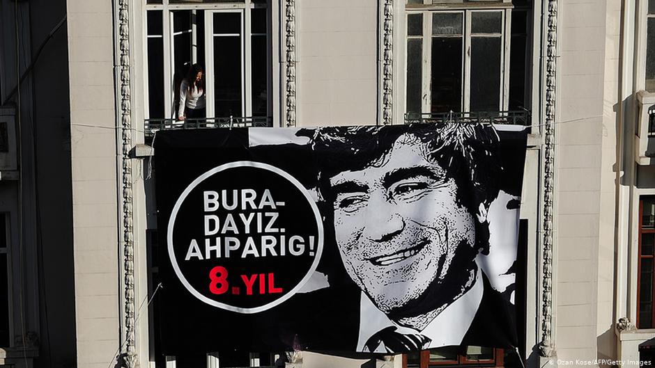 Gedenken an den ermordeten Agos-Journalisten Hrant Dink; Foto: AFP/Getty Images