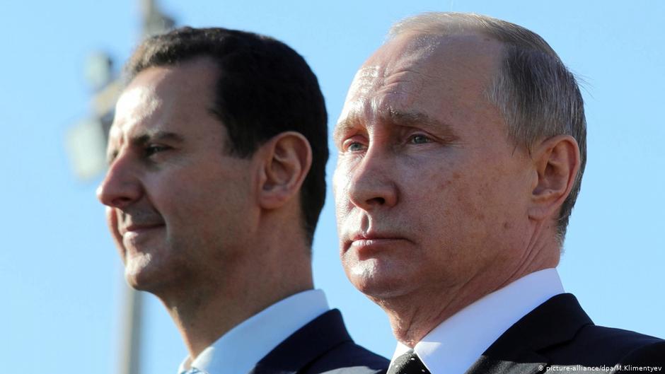 Assad und Putin; Foto: picture-alliance