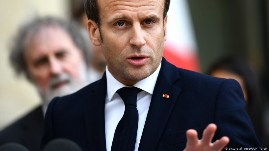 Frankreichs Staatspräsident Emmanuel Macron; Foto: picture-alliance/AA