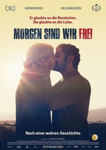Kinoplakat "Morgen sind wir frei" von Hossein Pourseifi