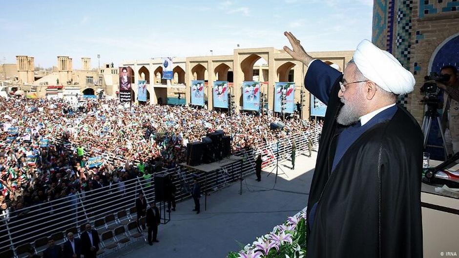 Iranian President Hassan Rouhani makes a speech in Yazd on 10 November 2019 (photo: IRNA)