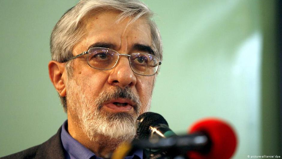 Der unter Hausarrest stehende Politiker und einstige Präsidentschaftskandidat Mir Hussein Mussawi; Foto: picture-alliance/dpa