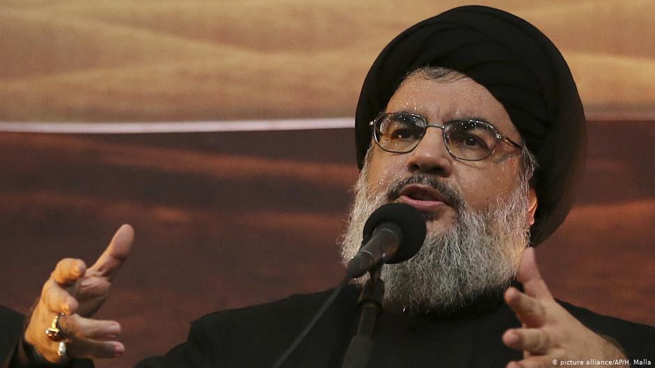 Hisbollah-Anführer Sajjed Hassan Nasrallah; Foto: picture-alliance/AP