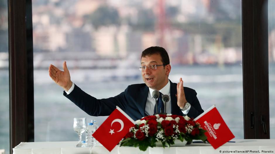 أكرم إمام أوغلو رئيس بلدية إسطنبول من حزب الشعب الجمهوري - تركيا. Foto: picture-alliance/AP