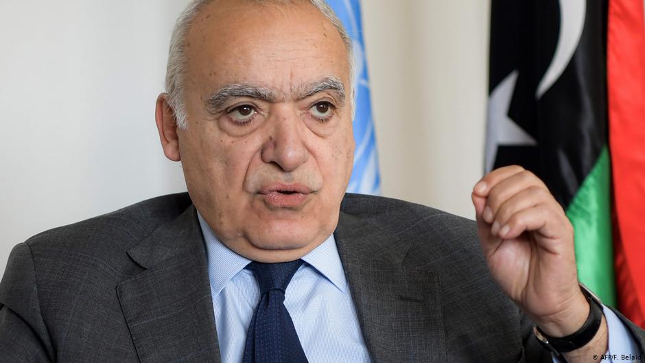 Der UN-Libyen-Gesandte Ghassan Salamé; Foto: Fethi Belaid/AFP