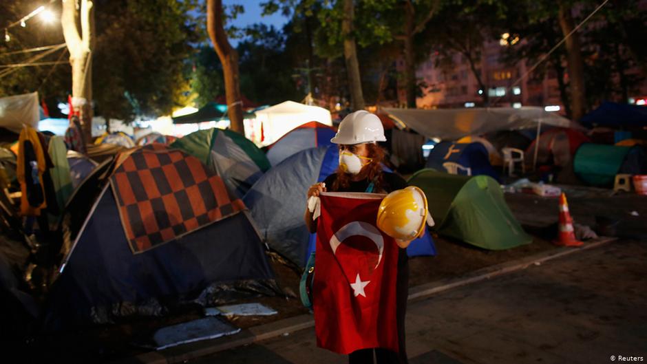 Gezi Park protests on 15 June 2013 in Istanbul (photo: Reuters)