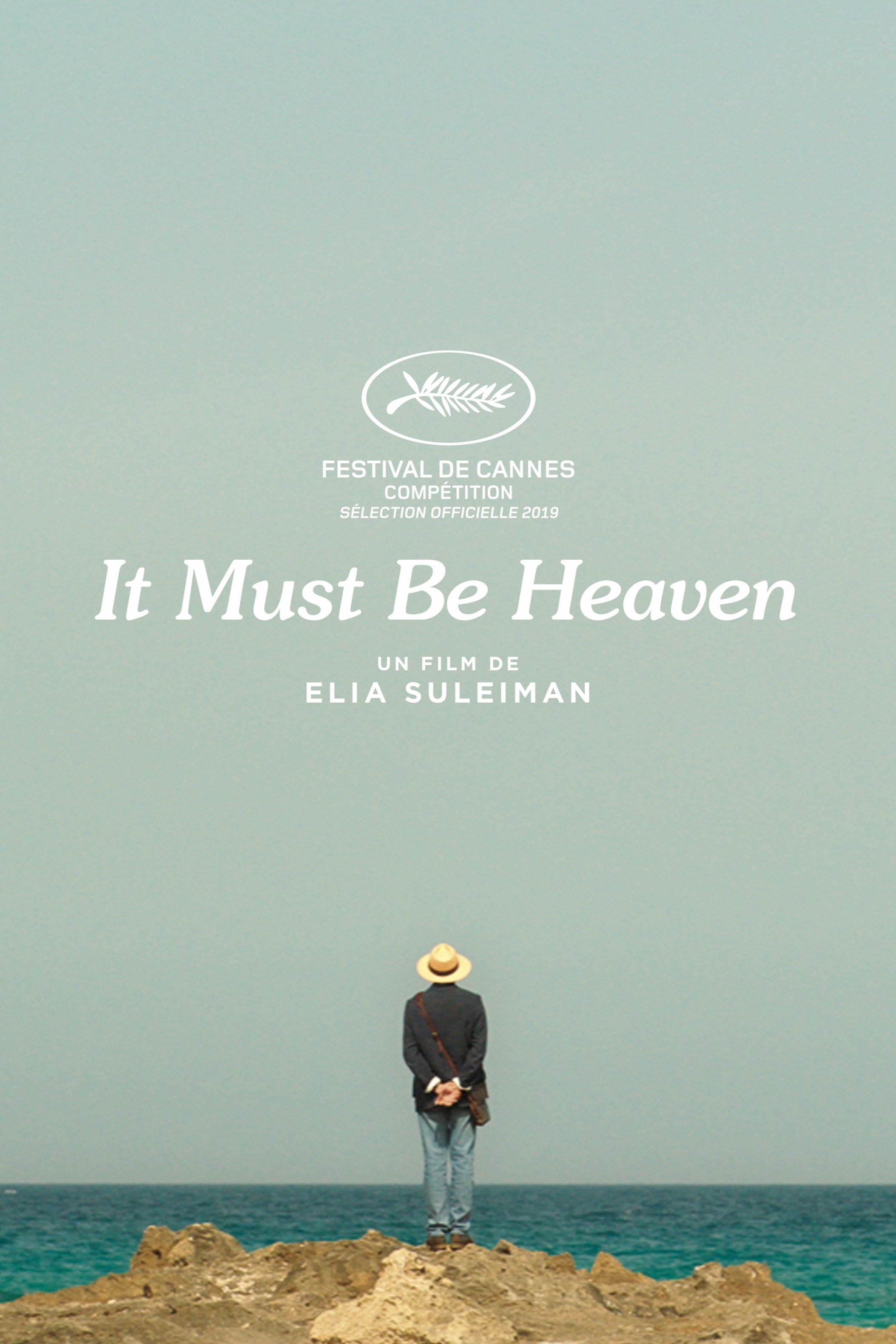 Film poster of Elia Suleiman's "It Must Be Heaven" (distributed by Le Pacte)