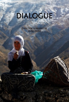 Kinoplakat "Dialogue" des kurdischen Regisseurs Selim Yıldız 