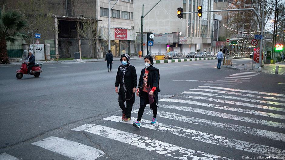 Leergefegte Straßen in der iranischen Hauptstadt Teheran; Foto: picture-alliance