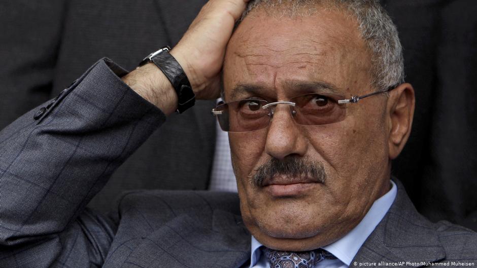 Jemen ehemaliger Präsident Ali Abdullah Salih; Foto: picture-alliance/AP
