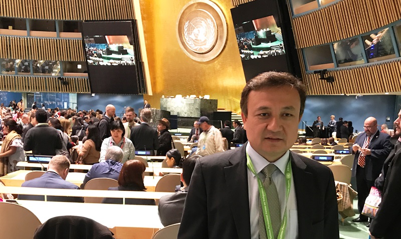 Dolkun Isa, Präsident des Weltkongresses der Uiguren; Foto: Dolkun Isa
