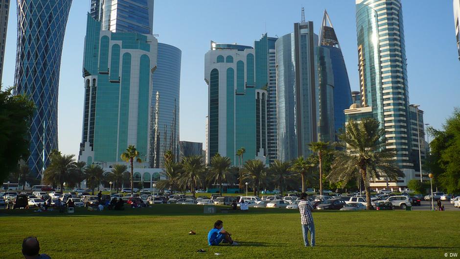 Skyscrapers in Doha, Qatar (photo: Brigitte Osterath)