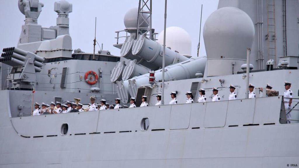 Chinese navy in the Persian Gulf for joint manoeuvres with Iran in 2014 (photo: IRNA)