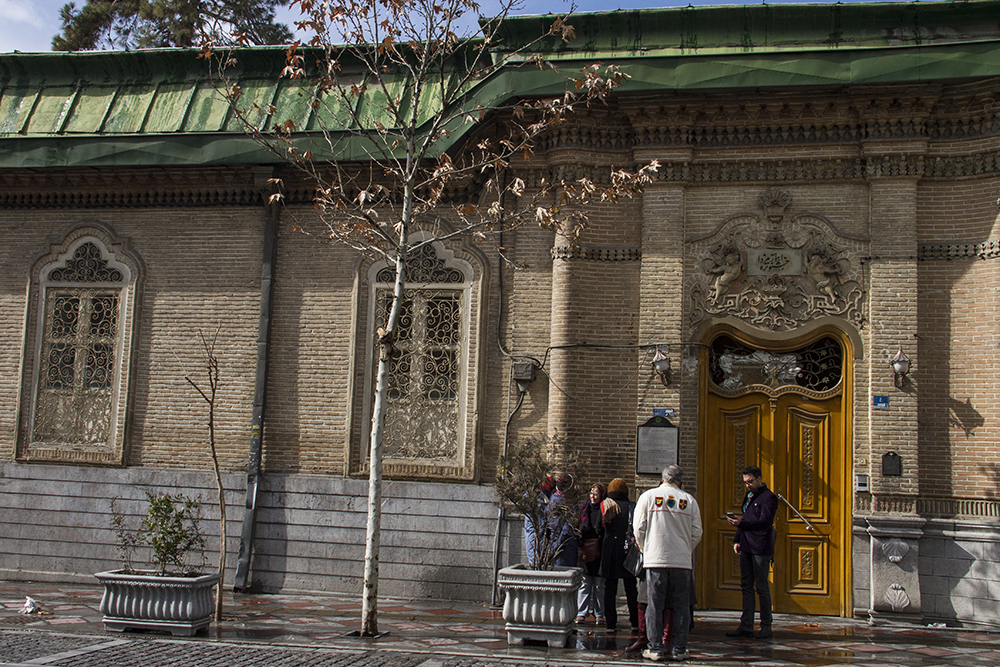 The entrance to the Adorian Fire Temple (photo: Changiz M. Varzi)
