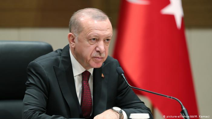 Der türkische Präsident Erdoğan; Foto: picture-alliance/AA
