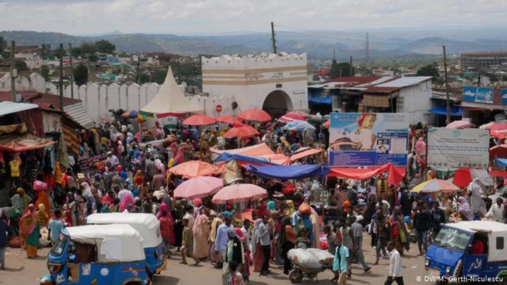 Äthiopien Alltag in Harar (DW/M. Gerth-Niculescu)
