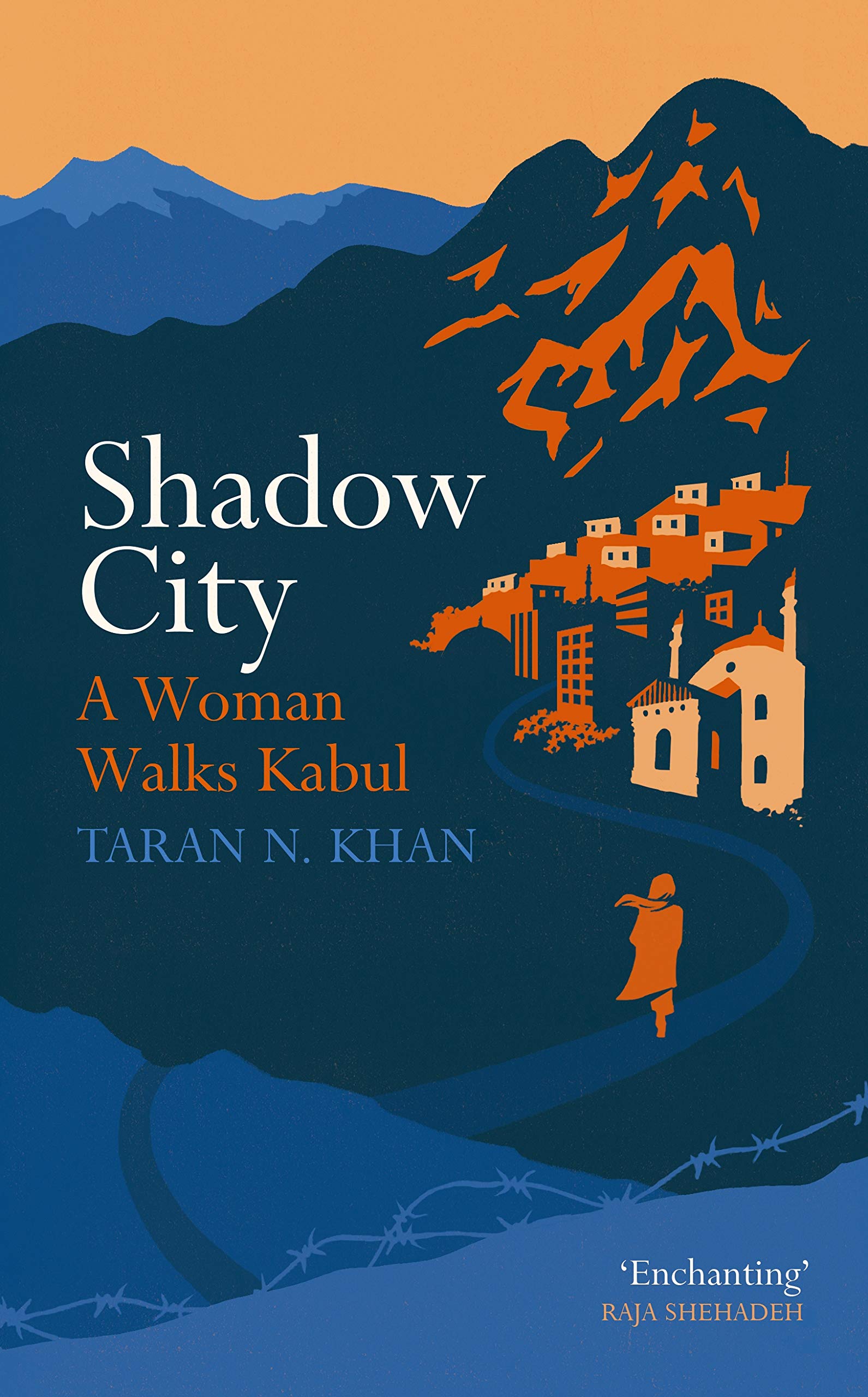 Cover of Taran Khan's "Shadow City" (published by Chatto &amp; Windus)