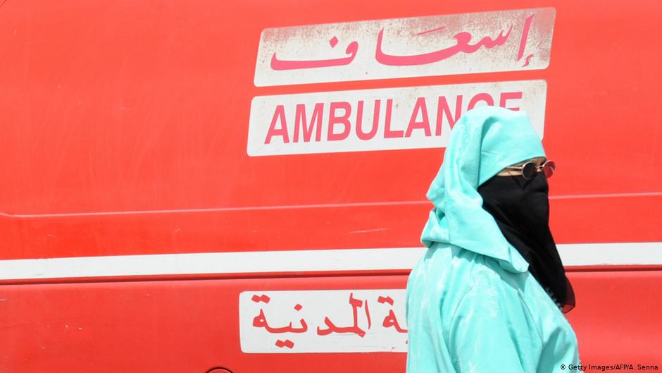 Krankenwagen in Marokko (Symbolbild/ARCHIV); Foto: Getty Images/AFP/A.Senna