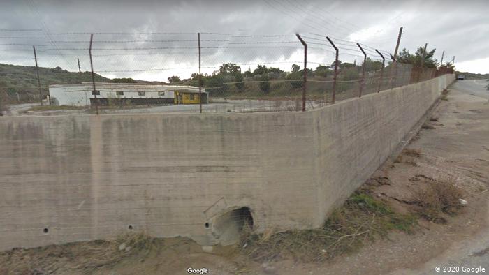 A 2011 Google Street view photo of the area that would become the Moria refugee camp (photo: 2020 Google)