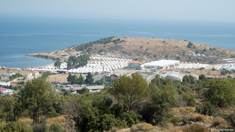 Flüchtlingscamp Kara Tepe auf Lesbos; Foto: Henning Goll/DW