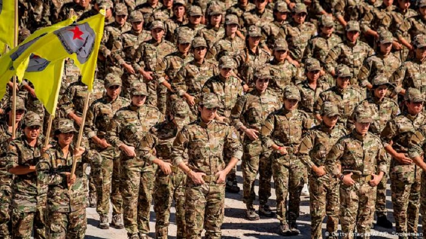 SDF-Kämpfer. Foto: Getty Images/AFP/D. Souleiman