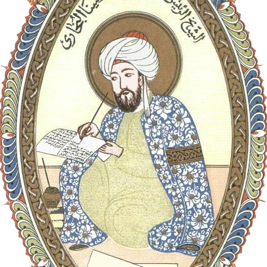 Umgedrehte Miniatur von Avicenna / Ibn Sina. Quelle: wikimedia.org; Creative Commons CC0 1.0 Universal Public Domain Dedication