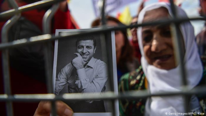 HDP politician Selahattin Demirtas has been in prison for four years (photo: Getty Images/AFP/O. Kose)