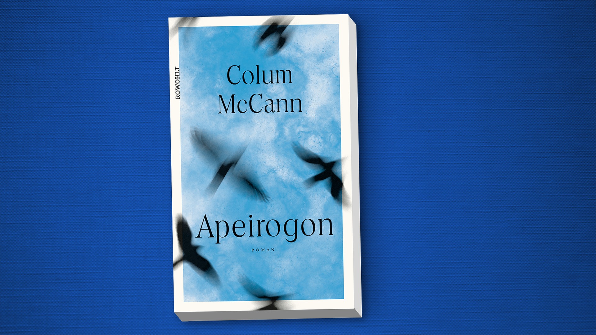 الغلاف الإنكليزي  لرواية "أبيروجون" ["مُضَلَّع لا نهائي الأضلاع"] للكاتب الإيرلندي كولوم ماكان.