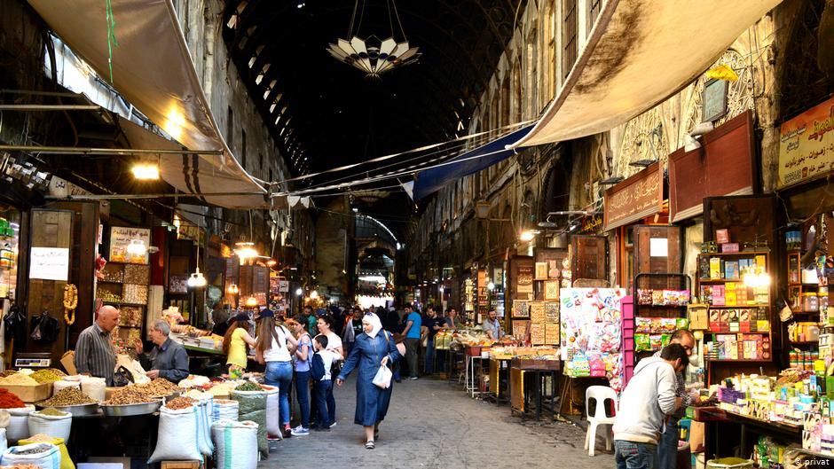Syrien der alte Markt in Damaskus; Foto: privat